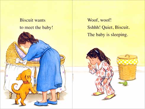 Biscuit and the Baby illustration